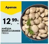 Oferta de Améijoa Branca Grande Fresca por 12,99€ em Continente