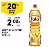 Oferta de Fula - Óleo Alimentar por 2,02€ em Continente