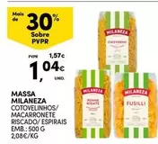 Oferta de Milaneza - Massa por 1,04€ em Continente