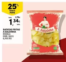 Oferta de A+ - Batata Fritas A Salinha por 1,34€ em Continente