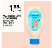 Oferta de Continente - Maionese Leve por 1,59€ em Continente