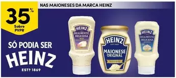 Oferta de Heinz - Mas Maionesesem Continente