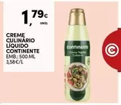 Oferta de Continente - Creme Culinário por 1,79€ em Continente