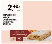 Oferta de Continente - Strudel De Maca por 2,49€ em Continente