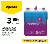 Oferta de Monchique - Água S/Gas por 3,99€ em Continente