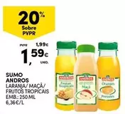 Oferta de Andros - Sumo por 1,59€ em Continente