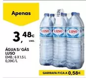 Oferta de Luso - Água S/Gas por 3,48€ em Continente