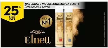 Oferta de Elnett - Nas Lacas E Mousses Da Marcaem Continente