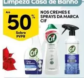 Oferta de Cif - Nos Cremes E Sprays Da Marcaem Continente