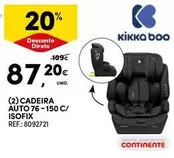 Oferta de Continente - Cadeira Auto 76 C/ Isofix por 87,2€ em Continente