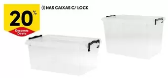 Oferta de Nas Caixas C/lockem Continente