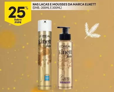 Oferta de Elnett - Nas Lacas E Mousses Da Marcaem Continente