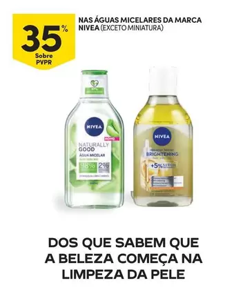 Oferta de Nivea - Dos Que Sabem Que A Beleza Comeca Na Limpeza Da Peleem Continente