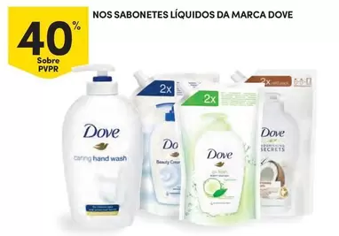 Oferta de Dove - Nos Sabonetes Líquidosem Continente