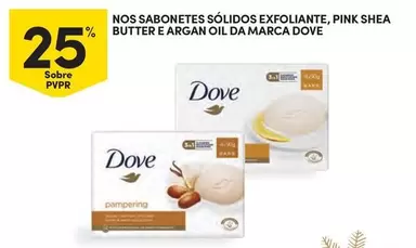 Oferta de Dove - Nos Sabonetes Solidos Exfoliante, Pink Shea Butter E Argan Oil Da Marcaem Continente