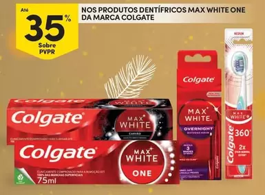 Oferta de Colgate - Nos Produtos Dentifricos Max White One Da Marcaem Continente