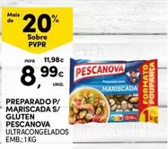 Oferta de Pescanova - Preparado P/ Mariscada S/ Gluten por 8,99€ em Continente