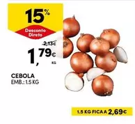 Oferta de Cebola por 1,79€ em Continente