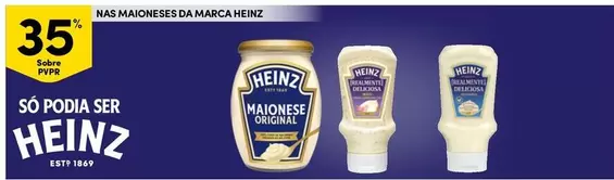 Oferta de Heinz - Mas Maionese Da Marcaem Continente