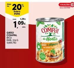 Oferta de Compal - Grão por 1,09€ em Continente