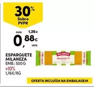 Oferta de Milaneza - Esparguete por 0,88€ em Continente