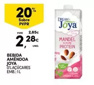 Oferta de Joya - Bebida Amêndoa por 2,28€ em Continente