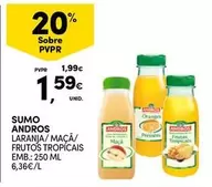 Oferta de Andros - Sumo por 1,59€ em Continente