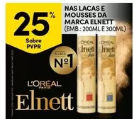 Oferta de Elnett - Nas Lacas E Mousses Da Marcaem Continente