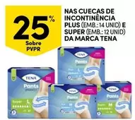 Oferta de Tena - Nas Cuecas De Incontinenciaem Continente