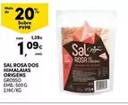 Oferta de Origens - Sal Rosa Dos Himalayas por 1,09€ em Continente