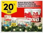 Oferta de Renova - Numa Selecao De Produtos Festa De Natal Da Marcaem Continente