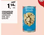 Oferta de Continente - Cogumelos por 1,14€ em Continente