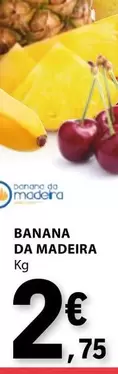 Oferta de Madeira - Banana Da Madeira por 2,75€ em E.Leclerc