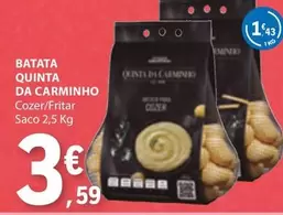 Oferta de Batata Quinta Da Carminho por 3,59€ em E.Leclerc