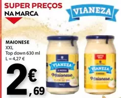 Oferta de XXL - Maionese por 2,69€ em E.Leclerc