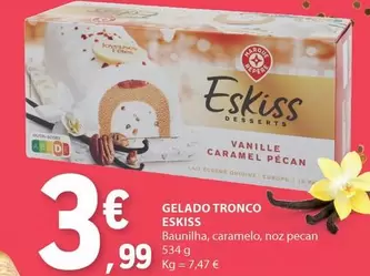 Oferta de Gelado Tronco por 3,99€ em E.Leclerc