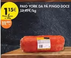 Oferta de Pingo doce - Paio York Da Pa Pingo Doce por 1,15€ em Pingo Doce