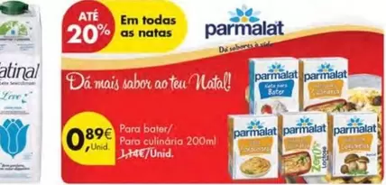 Oferta de Parmalat - Para Botera/ Para Cuinaria por 0,89€ em Pingo Doce