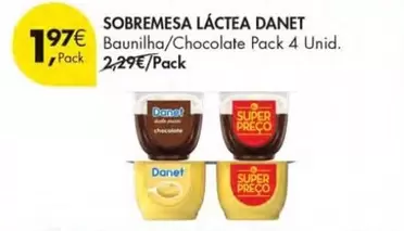 Oferta de Sobremesa Láctea por 1,97€ em Pingo Doce