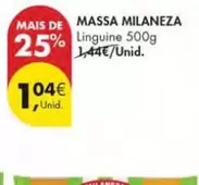 Oferta de Milaneza - Massa por 1,04€ em Pingo Doce