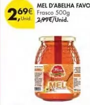 Oferta de Mel D'Abelha Favo por 2,69€ em Pingo Doce