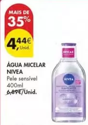 Oferta de Nivea - Água Micelar por 4,44€ em Pingo Doce