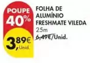 Oferta de Vileda - Folha De Aluminio por 3,89€ em Pingo Doce