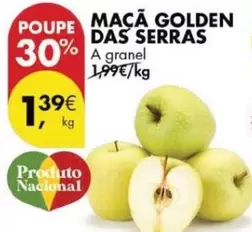 Oferta de A+ - Maçã Golden por 1,39€ em Pingo Doce