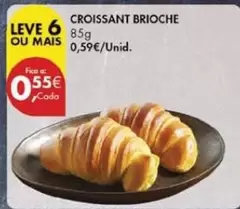 Oferta de Croissant Brioche por 0,55€ em Pingo Doce