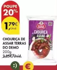 Oferta de Terras Do Demo - Chouriça De Assar por 1,79€ em Pingo Doce