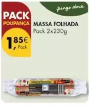 Oferta de Pingo doce - Massa Folhada por 1,85€ em Pingo Doce