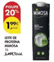 Oferta de Mimosa - Leite De Proteina por 1,99€ em Pingo Doce