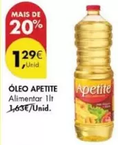 Oferta de Oleo Apetite por 1,29€ em Pingo Doce