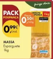 Oferta de A+ - Esparguete por 0,99€ em Pingo Doce